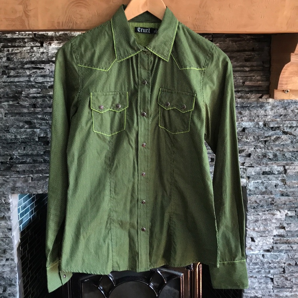 Cruel Girl Button Down Shirt